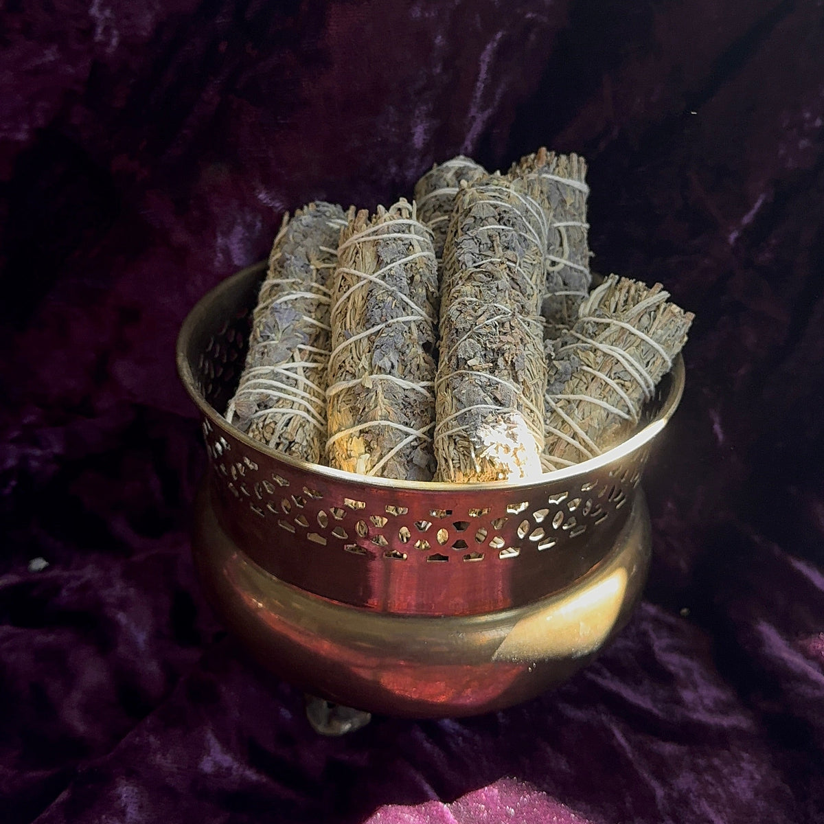 Blue Sage & Lavender Smudge