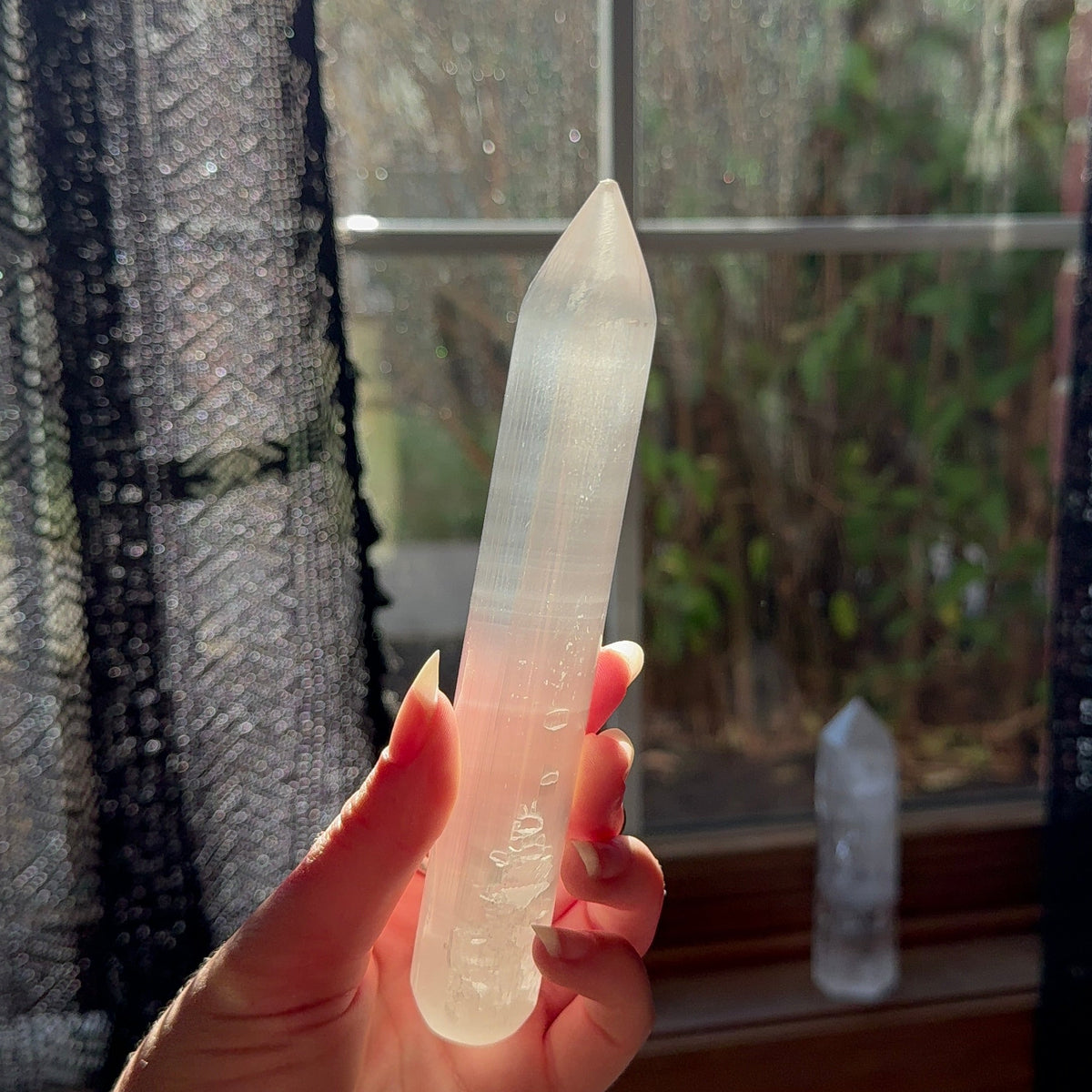 Selenite Wand