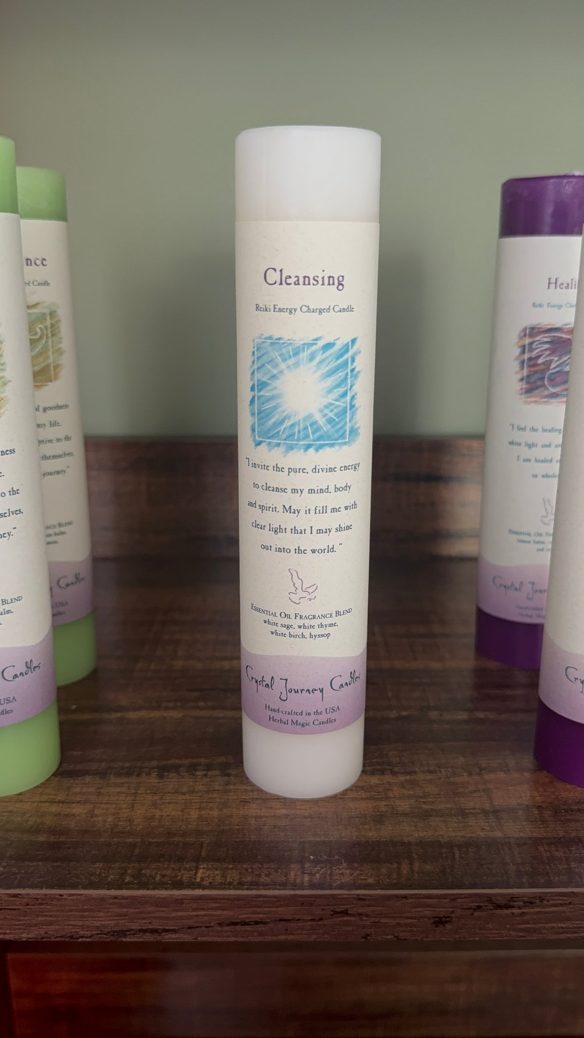 Reiki Charged Intention Candles