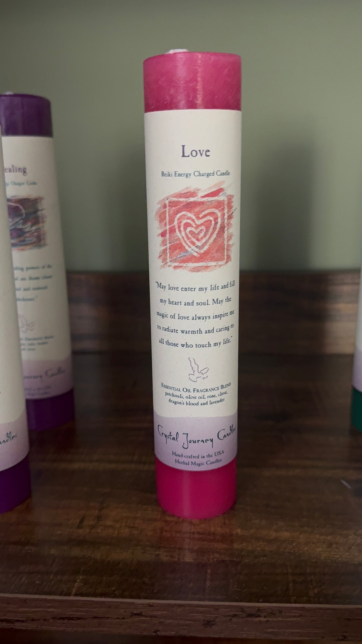Reiki Charged Intention Candles